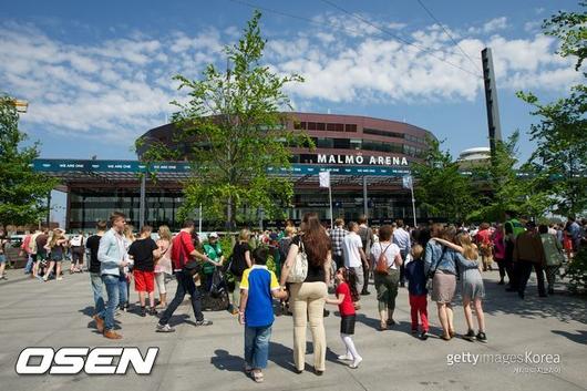 [사진] 말뫼 아레나 전경. /ⓒGettyimages(무단전재 및 재배포 금지)