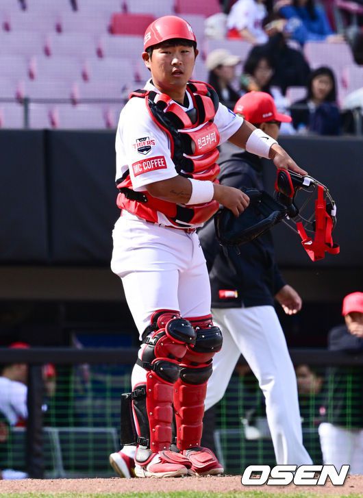 [OSEN=조은정 기자] KIA 신범수. 2023.03.20 /cej@osen.co.kr