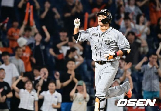 [OSEN=이석우 기자] 한화 채은성. 2023.08.17 / foto0307@osen.co.kr