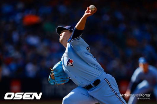 [사진] 토론토 류현진. ⓒGettyimages(무단전재 및 재배포 금지)