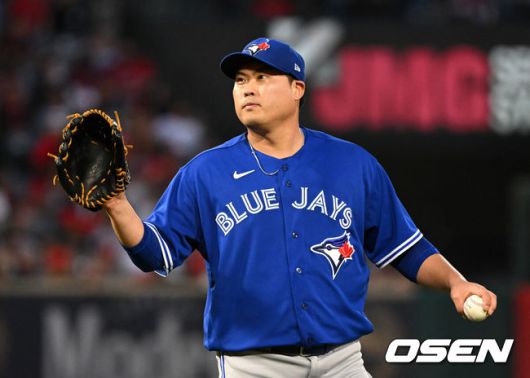 [OSEN=최규한 기자] 토론토 류현진. 2022.05.27 /dreamer@osen.co.kr