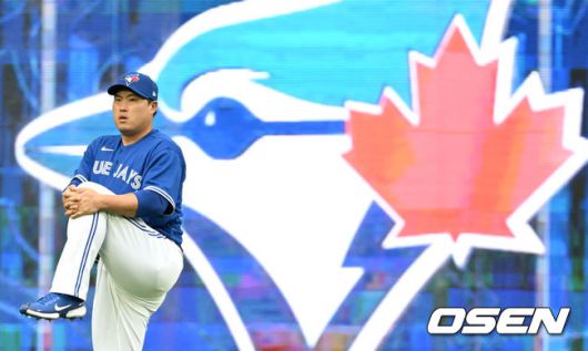 [OSEN=최규한 기자] 토론토 류현진. 2022.06.02 / dreamer@osen.co.kr