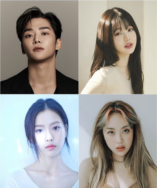 [OSEN=이대선 기자] 15일 오후 서울 중구 반얀트리 호텔에서 '2023 리그 오브 레전드 월드 챔피언십(롤드컵)' 파이널 미디어데이가 열렸다.행사에 참석한 그룹 뉴진스가 포토타임을 가지고 있다. 2023.11.15 /sunday@osen.co.kr