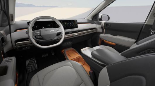 더 기아 EV3 GT 라인 내장.