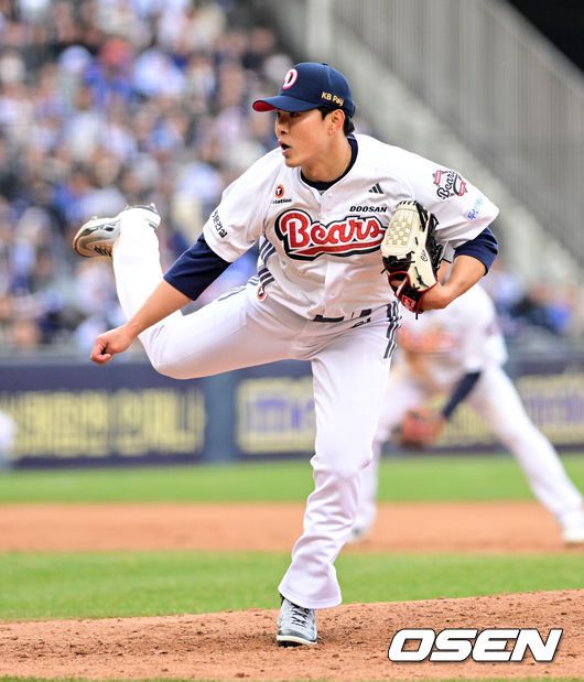 [OSEN=지형준 기자] 두산 최원준. 2025.03.30 / jpnews@osen.co.kr