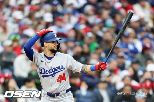 [사진] LA 다저스 앤디 파헤스. ⓒGettyimages(무단전재 및 재배포 금지)