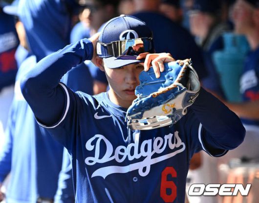 [OSEN=이대선 기자] LA 다저스 김혜성. 2025.02.26 / sunday@osen.co.kr