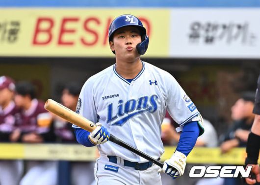 [OSEN=대구, 이석우 기자] 삼성 라이온즈 이창용 002 2025.03.23 / foto0307@osen.co.kr