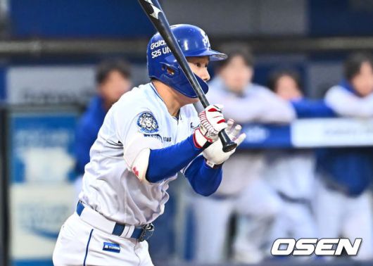 [OSEN=대구, 이석우 기자] 삼성 라이온즈 김지찬 110 2025.04.04 / foto0307@osen.co.kr