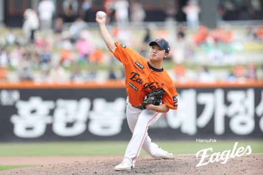 한화 정우주. /한화 이글스 제공