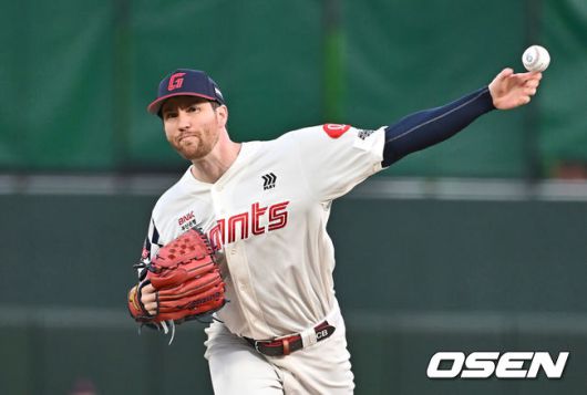 롯데 자이언츠 찰리 반즈. /OSEN DB