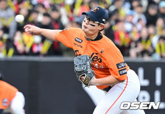 [OSEN=최규한 기자] 한화 김서현. 2025.03.29 / dreamer@osen.co.kr