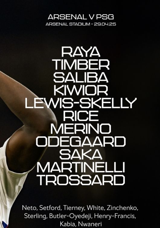 [사진] 아스날 소셜 미디어 계정