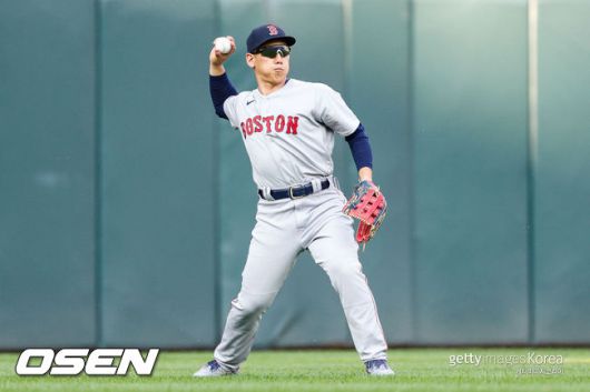 [사진] 보스턴 요시다 마사타카. ⓒGettyimages(무단전재 및 재배포 금지)