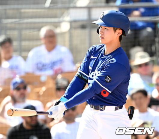 [OSEN=이대선 기자] LA 다저스 김혜성 2025.03.02 /sunday@osen.co.kr