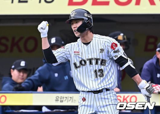 롯데 전민재 / OSEN DB