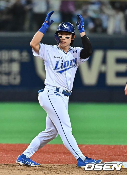 [OSEN=포항, 이석우 기자] 삼성 라이온즈 김성윤  / foto0307@osen.co.kr
