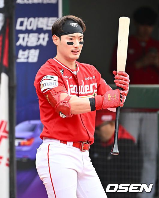 [OSEN=이석우 기자] SSG 최지훈. 2025.05.05 / foto0307@osen.co.kr