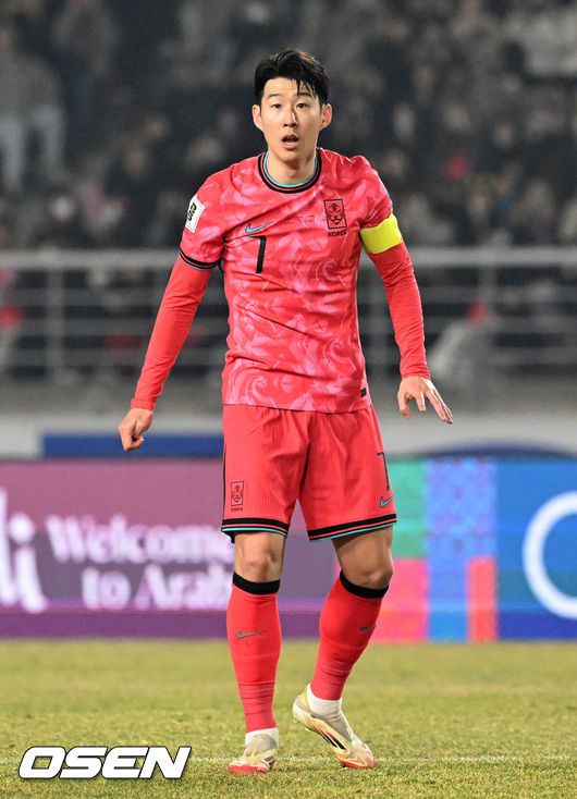 [OSEN=이대선 기자] 대한민국 손흥민 2025.03.20 /sunday@osen.co.kr