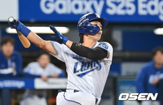 [OSEN=대구, 이석우 기자] 삼성 라이온즈 김성윤 150 2025.05.23 / foto0307@osen.co.kr