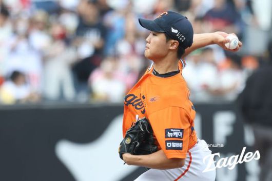 한화 정우주. /한화 이글스 제공