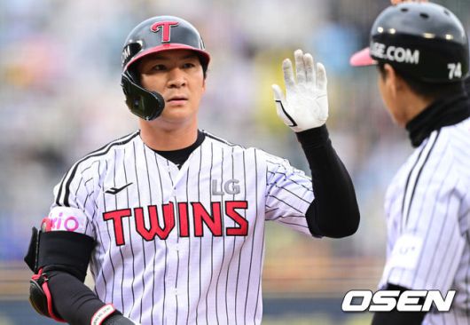 [OSEN=조은정 기자] LG 오지환. 2025.04.12 /cej@osen.co.kr