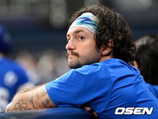 [OSEN=이대선 기자] 삼성 시절 코너 시볼드. 2024.08.29 /sunday@osen.co.kr