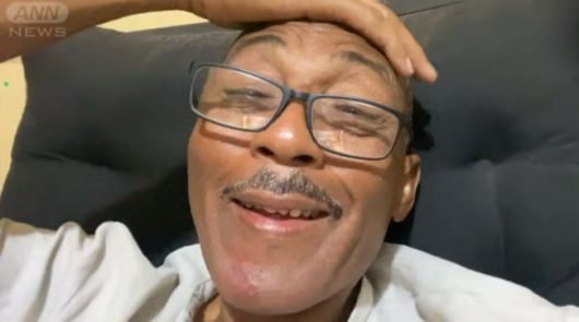 가 보도한 갈베스의 인터뷰. 화면 중에는 같은 계열의 신문사 닛칸스포츠의 사진이 등장한다.  유튜브 채널 ANNnews 캡처