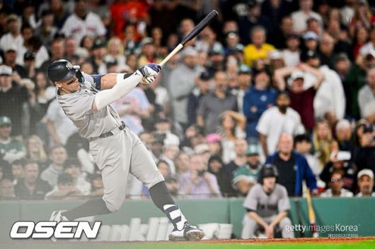 [사진] 뉴욕 양키스 애런 저지. ⓒGettyimages(무단전재 및 재배포 금지)