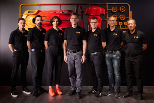 GMR마케팅매니저워렌쉑터,GMR최고엔지니어저스틴테일러,GMR팀매니저아누크아바디,현대모터스포츠법인장겸GMR총감독시릴아비테불,GMR기술디렉터프랑수아-자비에드메종,GMR스포츠디렉터가브리엘타퀴니,GMR드라이버프로그램어드바이저미아샤리즈만(왼쪽부터).