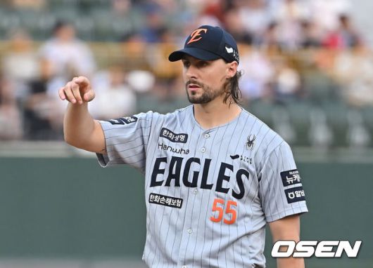 [OSEN=부산, 이석우 기자]  한화 이글스 와이스  / foto0307@osen.co.kr