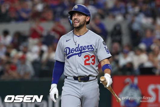 [사진] LA 다저스 마이클 콘포토. ⓒGettyimages(무단전재 및 재배포 금지)