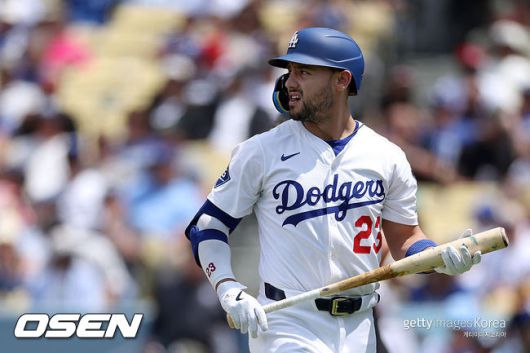 [사진] LA 다저스 마이클 콘포토. ⓒGettyimages(무단전재 및 재배포 금지)