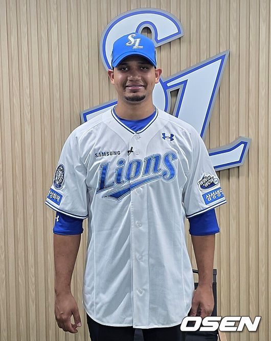 [OSEN=대구, 손찬익 기자]  삼성 라이온즈 헤르손 가라비토 007 2025.06.19 / what@osen.co.kr
