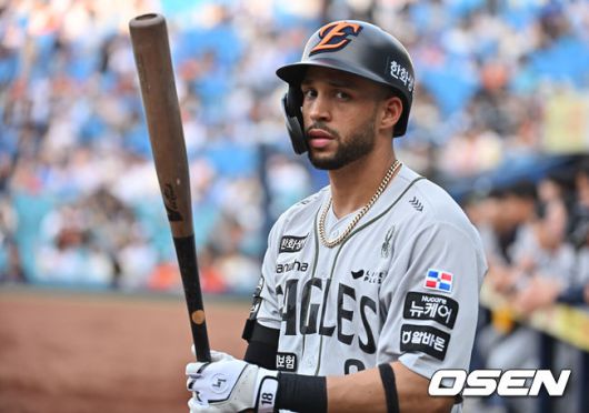 [OSEN=대구, 이석우 기자]  한화 루이스 리베라토. 2025.06.25 / foto0307@osen.co.kr
