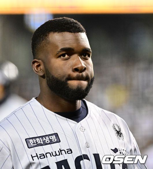 [OSEN=지형준 기자] 한화 에스테반 플로리얼. 2025.04.08 / jpnews@osen.co.kr