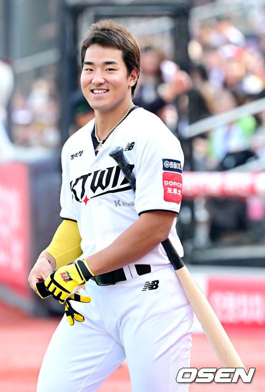 [OSEN=최규한 기자] KT 안현민. 2025.06.01 / dreamer@osen.co.kr