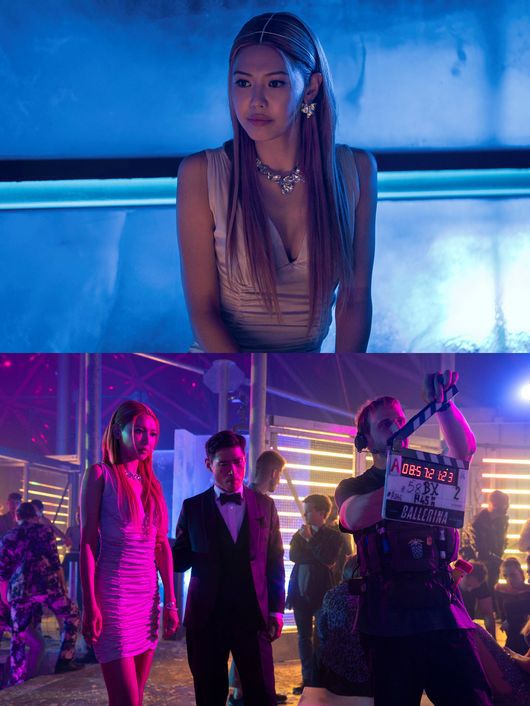 Sooyoung Choi as Katla Park  in Ballerina. Photo Credit: Murray Close