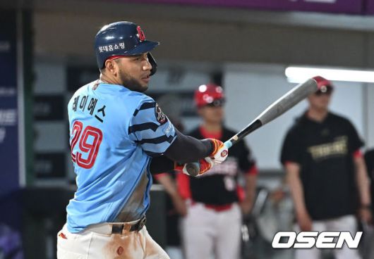 [OSEN=부산, 이석우 기자] 롯데 자이언츠 레이예스  / foto0307@osen.co.kr