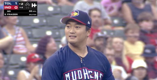 MiLB 중계방송 캡처