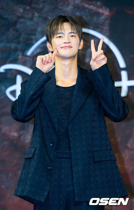 [OSEN=민경훈 기자] 20일 오전 서울 앰버서더 서울 풀만 호텔 그랜드볼룸에서 K-액션 히어로 시리즈 '트웰브' 제작발표회가 진행됐다.