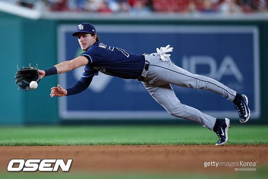 [사진] 탬파베이 카슨 윌리엄스. ⓒGettyimages(무단전재 및 재배포 금지)