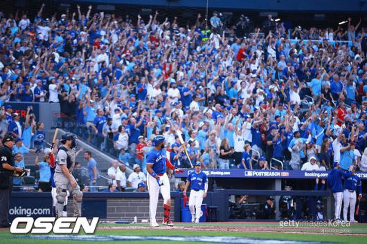 [사진] 토론토 블라디미르 게레로 주니어. ⓒGettyimages(무단전재 및 재배포 금지)