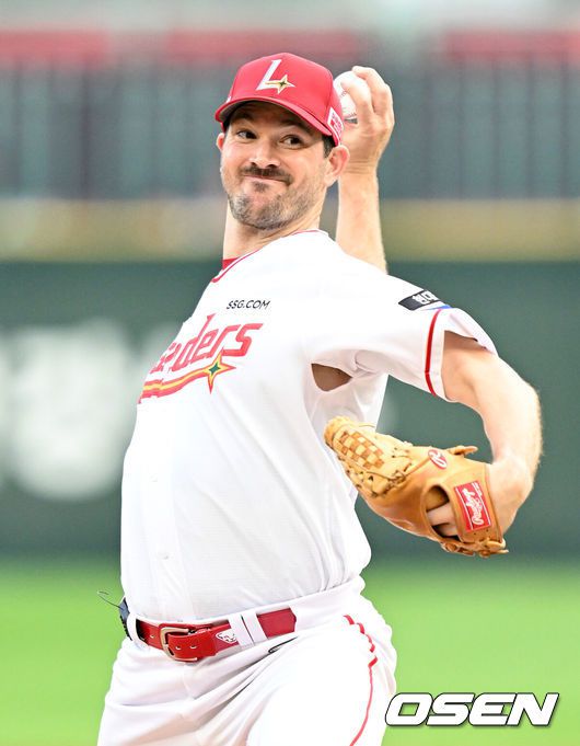 SSG 랜더스 드류 앤더슨. /OSEN DB