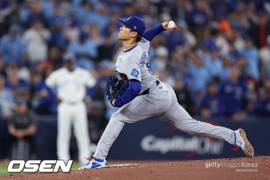 [사진] LA 다저스 야마모토 요시노부. ⓒGettyimages(무단전재 및 재배포 금지)