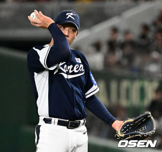 한국 야구 대표팀 이민석. /OSEN DB