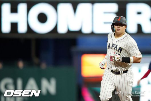 [사진] 일본 거포 무라카미. ⓒGettyimages(무단전재 및 재배포 금지)