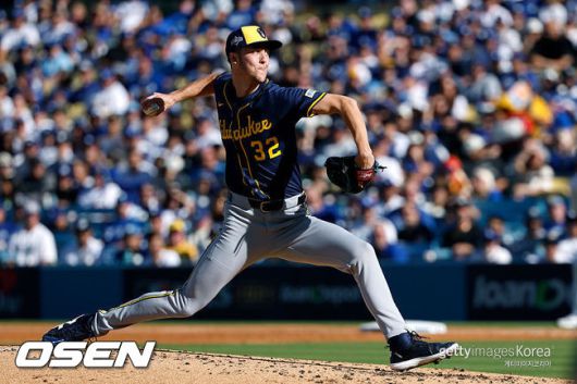 [사진] 밀워키 브루어스 제이콥 미시오로스키. ⓒGettyimages(무단전재 및 재배포 금지)