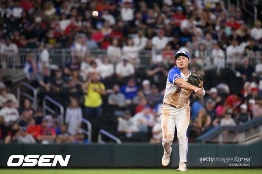 [사진] 애틀랜타 브레이브스 시절 김하성. ⓒGettyimages(무단전재 및 재배포 금지)