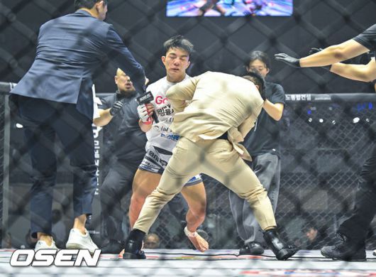 플라이급 파이터 조준건이 지난 7일 플라이급 챔피언 이정현을 향해 도발을 했다. / OSEN DB